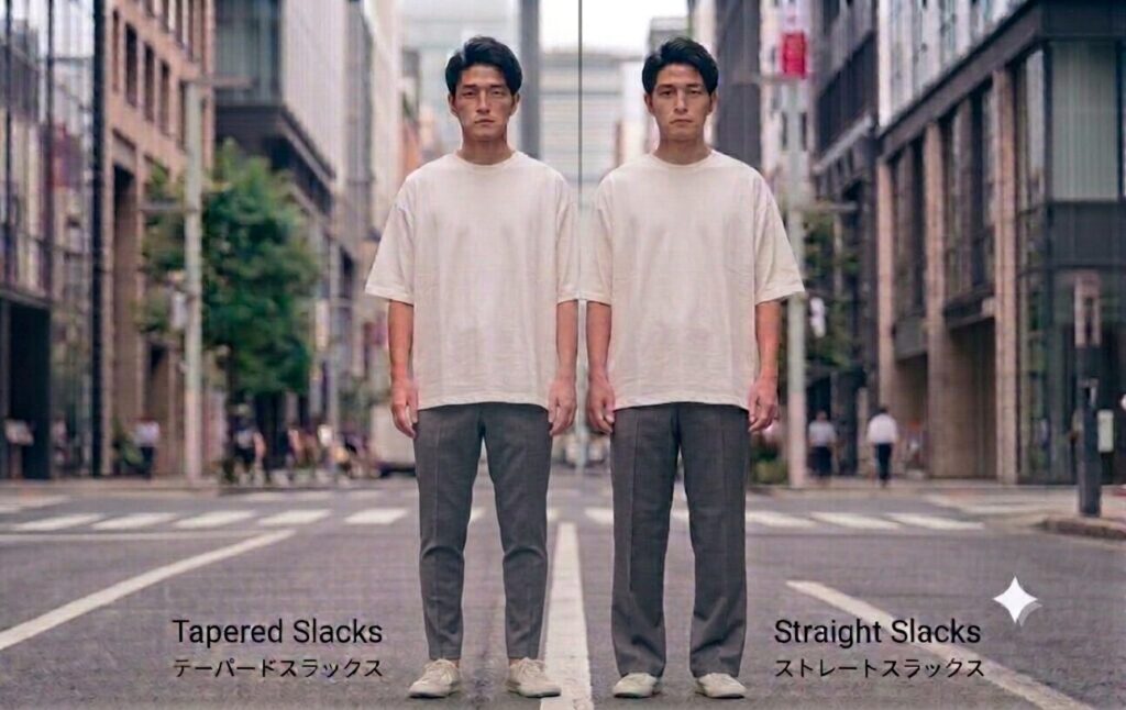 30代男性におすすめのテーパードスラックス