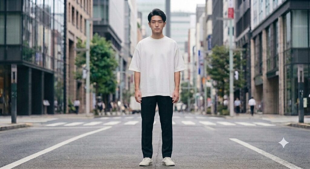 ワイド（ゆったりめ）Tシャツ